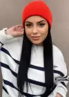 Turuncu Renk Bere/ Şapka