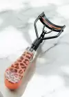 Turuncu Renk Leopar Desenli Kirpik Kıvırıcı/ Kirpik Kıvırma Aparatı