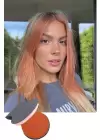 Turuncu Renk Saç Tebeşiri