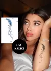Tüy Figürlü 12 Saat Sonra Kararan Geçici Dövme Tattoo
