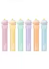 Unicorn Figürlü 6lı Fosforlu Kalem Set