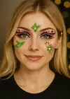 Yapışkanlı Yüz Dövme Tattoo