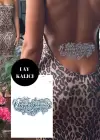 Yazı Detaylı 12 Saat Sonra Kararan Geçici Dövme Tattoo