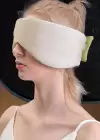 Yeşil Renk Çıtçıtlı Uyku Bandı