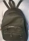 Yeşil Renk Deri Sırt Çantası