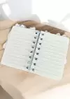 Yeşil Renk Karışık Figürlü Not Defteri