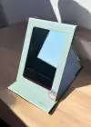 Yeşil Renk Kız Figürlü So Cute Yazı Detaylı Masa Aynası