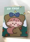 Yeşil Renk Kız Figürlü So Cute Yazı Detaylı Masa Aynası