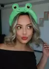 Yeşil Renk Kurbağa Figürlü Peluş Taç