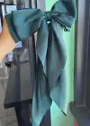 Yeşil Renk Kurdele Figürlü Otomat Toka