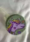 Yeşil Renk Unicorn Figürlü Cüzdan/Anahtarlık