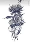 Yılan Figürlü 12 Saat Sonra Kararan Geçici Dövme Tattoo