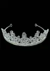 Zirkon Taşlı Gelin/Kına/Nişan/Söz Tasarım Taç