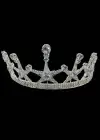 Zirkon Taşlı Gelin/Kına/Nişan/Söz Tasarım Taç