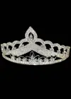 Zirkon Taşlı Gelin/Kına/Nişan/Söz Tasarım Taç