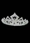 Zirkon Taşlı Gelin/Kına/Nişan/Söz Tasarım Taç