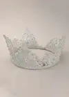 Zirkon Taşlı Gelin/Kına/Nişan/Söz Tasarım Taç