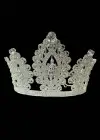 Zirkon Taşlı Gelin/Kına/Nişan/Söz Tasarım Taç
