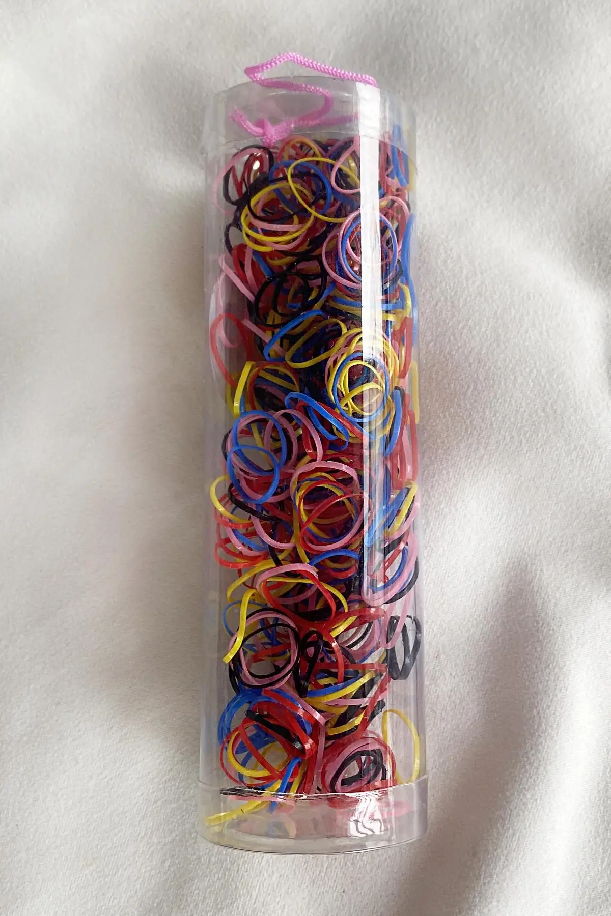 12li Karışık Renk Kutu Perma Lastik Toka Set