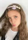 Açık Pembe Renk Unicorn Figürlü Çocuk Taç