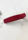 Bordo Renk Parlak Pens Toka