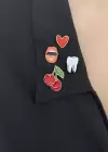 Dörtlü Rozet Set