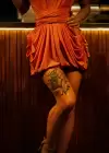 Geçici Baykuş Dövme Tattoo