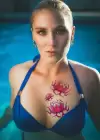 Geçici Çiçek Dövme Tattoo