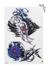 Geçici Çiçek Modelli Dövme Tattoo