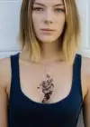 Geçici Gül Dövme Tattoo