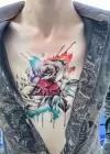 Geçici Gül Dövme Tattoo