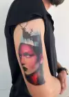 Geçici Kadın ve Geyik Dövme Tattoo