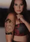 Geçici Kaplan ve Kartal Dövme Tattoo