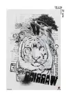 Geçici Kaplan ve Kartal Dövme Tattoo