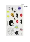 Geçici Karışık Mini Dövme Tattoo