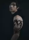 Geçici Kurukafa Dövme Tattoo