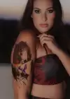 Geçici Kurukafa Dövme Tattoo