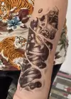 Geçici Makine Dövme Tattoo
