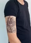 Geçici Savaşçı Cengizhan Dövme Tattoo