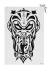 Geçici Tribal Şeytan Dövme Tattoo