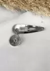 Gümüş Renk Göz Figürlü Yan Toka