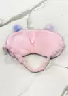 Karışık Renk Kedi Figürlü Uyku Bandı