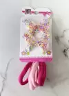 Pembe Renk Kelebek Figürlü Çocuk Toka Set