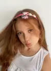 Pembe Renk Unicorn Figürlü Çocuk Taç