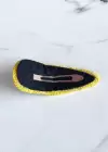 Sarı Renk Mickey Figürlü Yan Toka