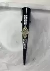 Siyah Renk Baklava Figürlü Pens Toka
