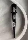Siyah Renk Taşlı Pens Toka