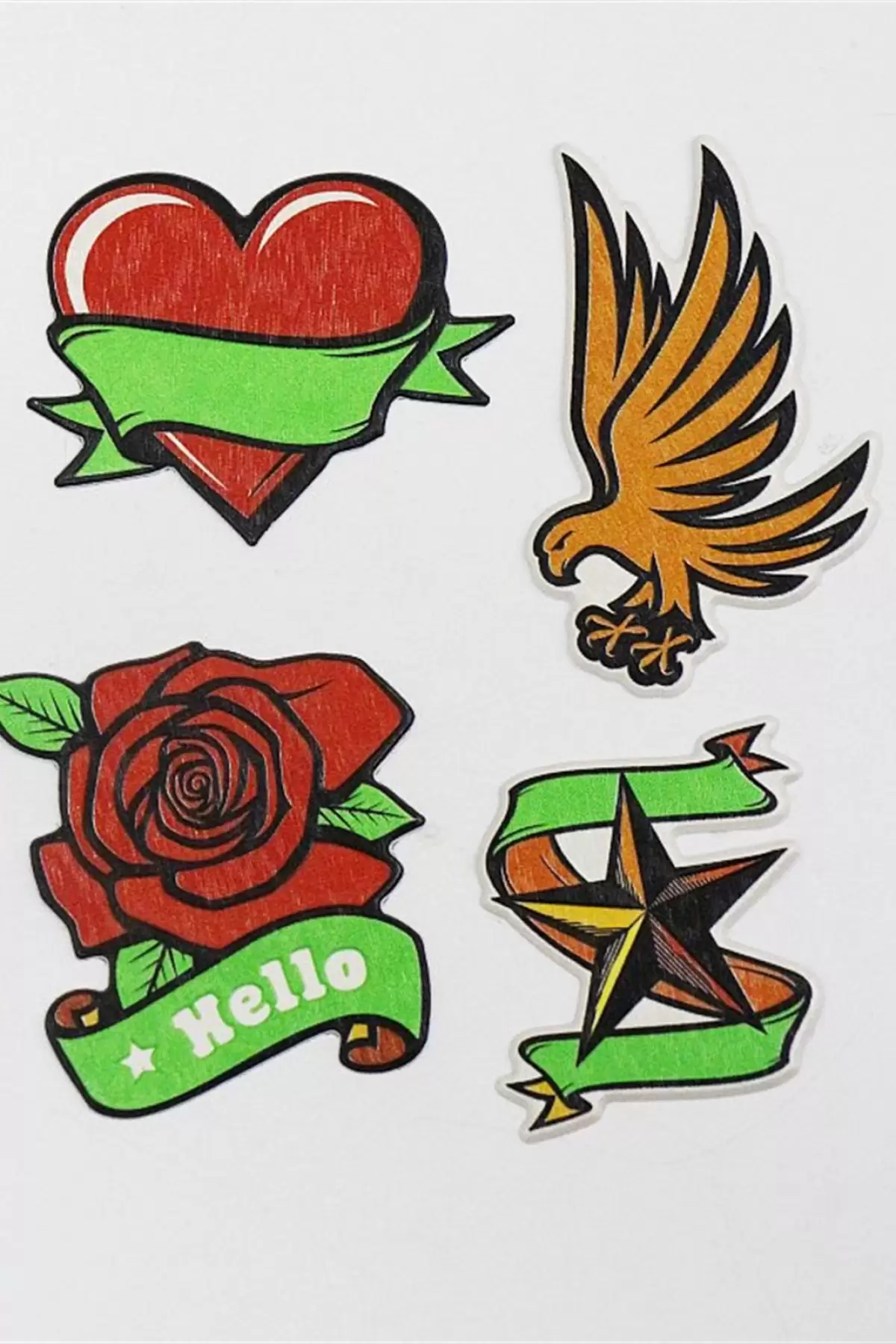 Çok Amaçlı Paket Sticker (Kiyafet-Çanta-Telefon)