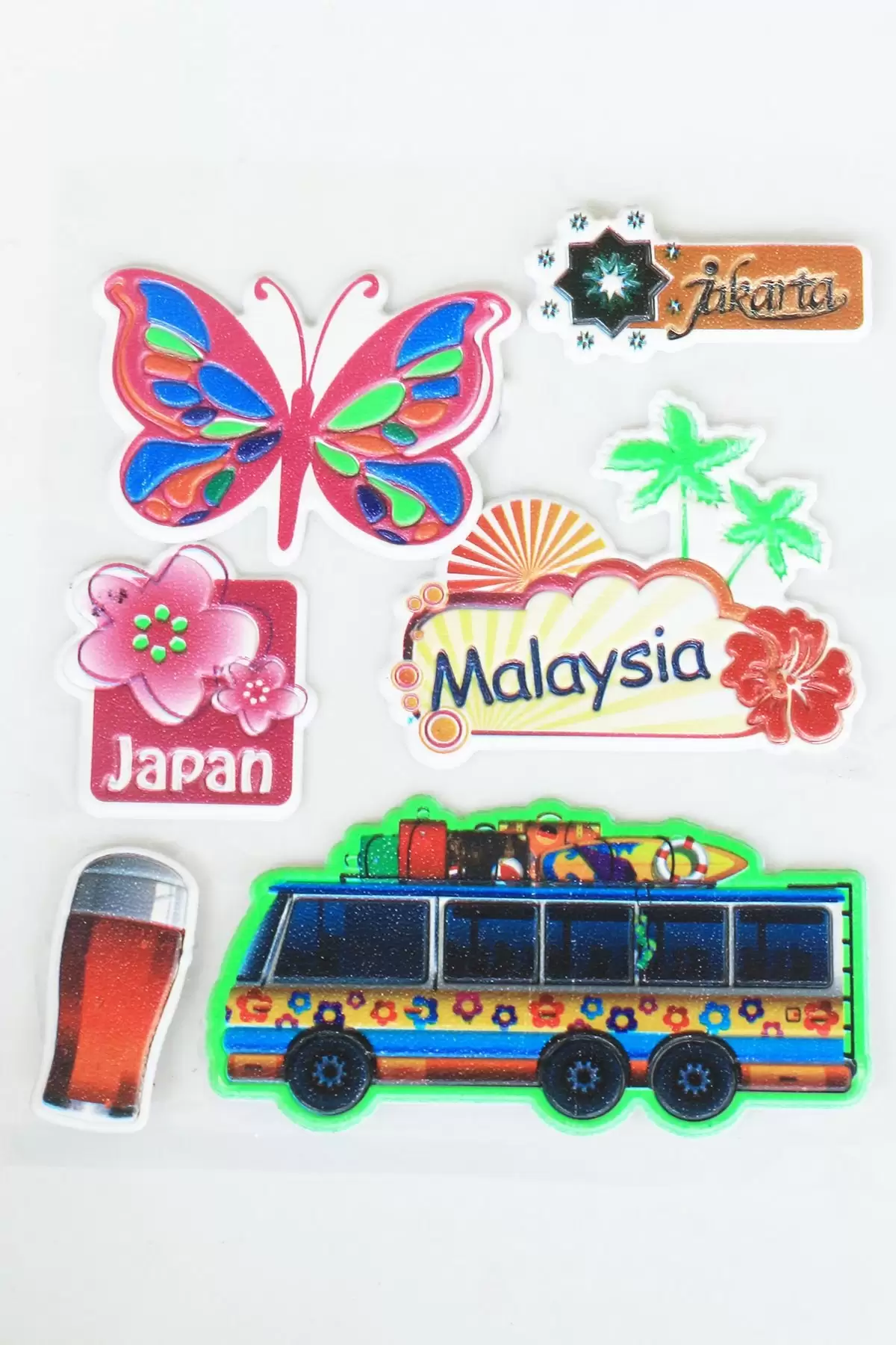 Çok Amaçlı Paket Sticker (Kıyafet-çanta-telefon)