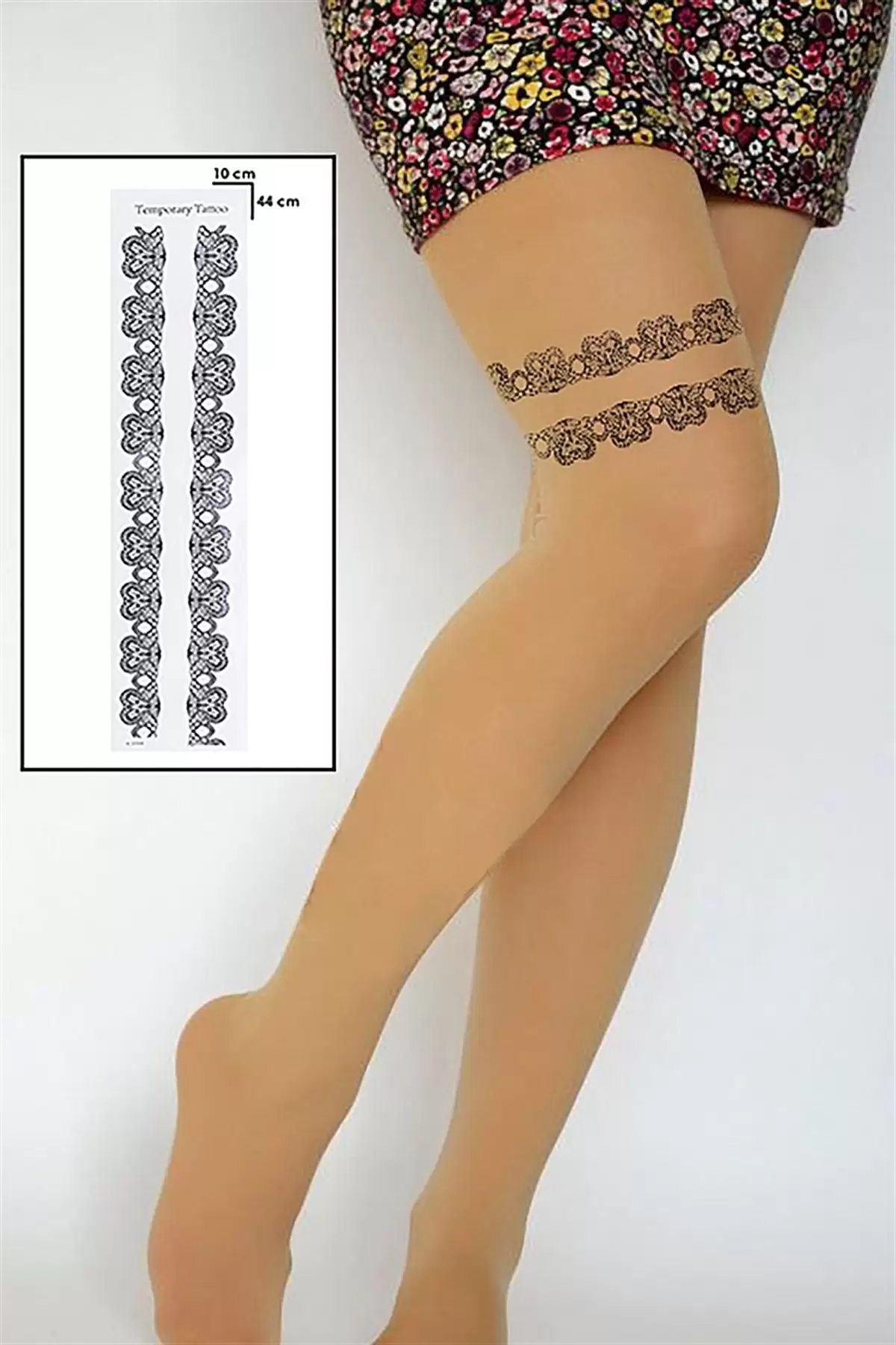 Geçici Bel ve Bacak Dövme Tattoo